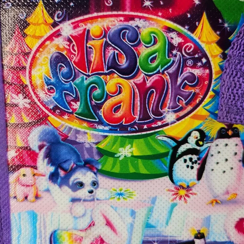LISA FRANK TIKANNI TRIFOLD PORTFOLIO ART CASE FOLDER - 2020 RELEASE • CASE ONLY